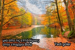 Yedi Goller (Seven Lakes ) national park Bolu Turkey